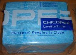 Lavette chicopee bleue