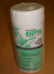 Lingettes aseptil