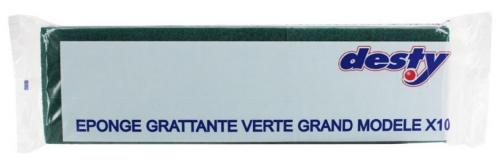 Tamponge vert éponge